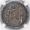 Image 1 : Mexico, 2 reales-sized silver proclamation medal, Ferdinand VII, 1808, Oaxaca Proclamation, NGC AU 5