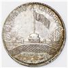 Image 1 : Callao, Peru, "6 reales"-sized silver medal, 1834, General and President Luis Orbegoso, ex-Cotoca.