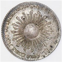 Lima, Peru, 1/2 peso-sized silver proclamation medal, 1850, Independence / San Martin, ex-Cotoca.