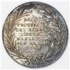 Image 2 : Lima, Peru, 1/2 peso-sized silver proclamation medal, 1850, Independence / San Martin, ex-Cotoca.