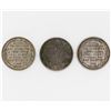 Image 2 : Lot of three Lima, Peru, silver proclamation medals, 1864/5 and 1868 (2), Independence / San Martin,
