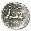 Image 2 : Roman Republic, serrate AR denarius, Q. Antonius Balbus, 83-82 BC, Rome mint.