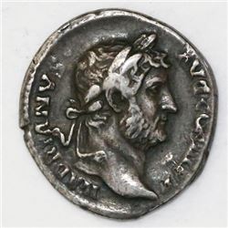 Roman Empire, AR denarius, Hadrian, 117-138 AD, struck 134-138.