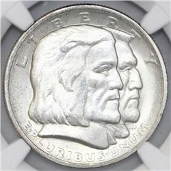 USA (Philadelphia mint), half dollar, 1936, Long Island, NGC MS 64.