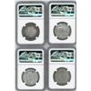Image 2 : Lot of four USA (Philadelphia mint), half dollar commemoratives in NGC slabs: 1893, Columbian, UNC d