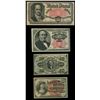 Image 1 : Lot of four USA (Washington, D.C.) fractional notes, 1862-63.