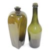 Image 1 : Lot of two bottles: French wine (ca. 1780) and Dutch case gin (ca. 1860).