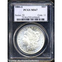 1880-S[S$1] MS67 PCGS.