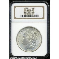 1881[S$1] MS65 NGC.