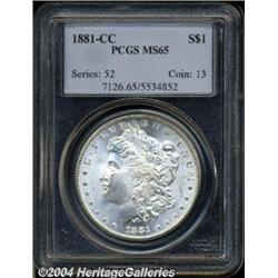 1881-CC[S$1] MS65 PCGS.