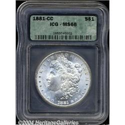 1881-CC[S$1] MS66 ICG.
