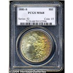 1881-S[S$1] MS68 PCGS.