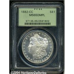 1882-CC[S$1] MS65 Deep Mirror Prooflike PCGS.