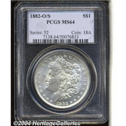 1882-O/S[S$1] MS64 PCGS.