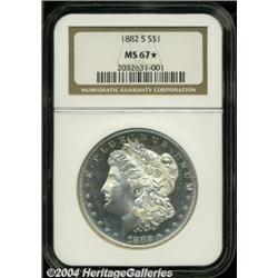 1882-S[S$1] MS67 [S NGC.
