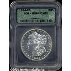 1884-CC[S$1] MS64 Deep Mirror Prooflike ICG.