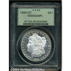 1884-CC[S$1] MS65 Deep Mirror Prooflike PCGS.