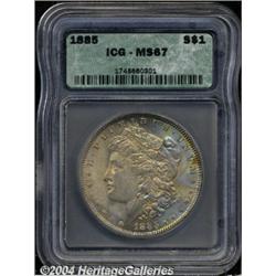 1885[S$1] MS67 ICG.