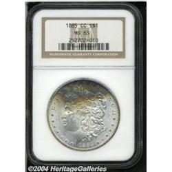 1885-CC[S$1] MS63 NGC.