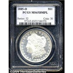 1885-O[S$1] MS65 Deep Mirror Prooflike PCGS.