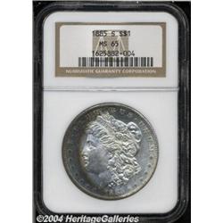 1885-S[S$1] MS65 NGC.