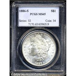 1886-S[S$1] MS65 PCGS.