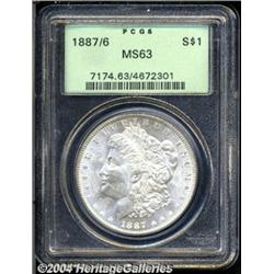 1887/6[S$1] MS63 PCGS.