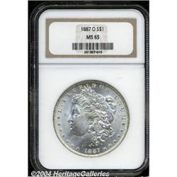 1887-O[S$1] MS65 NGC.