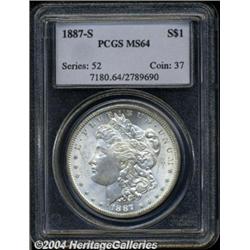 1887-S[S$1] MS64 PCGS.