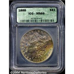 1888[S$1] MS66 ICG.