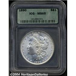 1890[S$1] MS65 ICG.