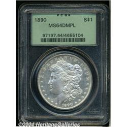 1890[S$1] MS64 Deep Mirror Prooflike PCGS.