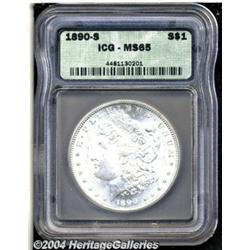 1890-S[S$1] MS65 ICG.