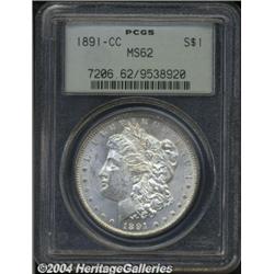 1891-CC[S$1] MS62 PCGS.