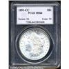 Image 1 : 1891-CC[S$1] MS64 PCGS.