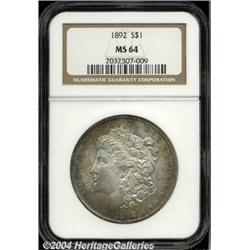1892[S$1] MS64 NGC.