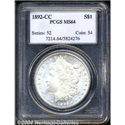 1892-CC[S$1] MS64 PCGS.