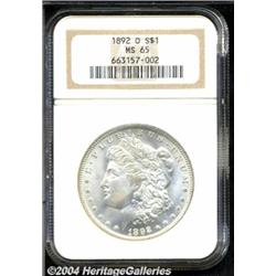 1892-O[S$1] MS65 NGC.