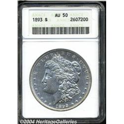 1893[S$1] AU50 ANACS.