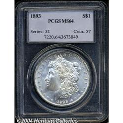 1893[S$1] MS64 PCGS.