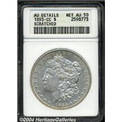 1893-CC[S$1]--Scratched--ANACS. AU Details, Net AU50.