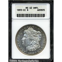 1893-CC[S$1] MS62 Deep Mirror Prooflike ANACS.