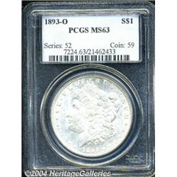 1893-O[S$1] MS63 PCGS.
