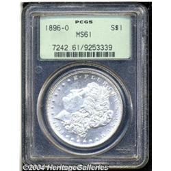 1896-O[S$1] MS61 PCGS.