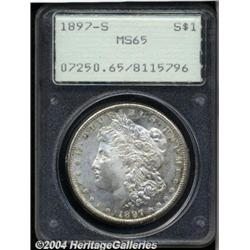 1897-S[S$1] MS65 PCGS.