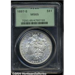 1897-S[S$1] MS65 PCGS.