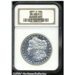 1897-S[S$1] MS65 Prooflike NGC.