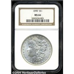 1898[S$1] MS66 NGC.