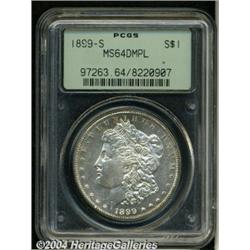 1899-S[S$1] MS64 Deep Mirror Prooflike PCGS.