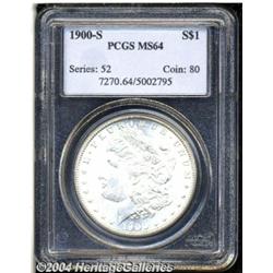 1900-S[S$1] MS64 PCGS.